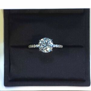 2 Ct S925 Moissanite Ring